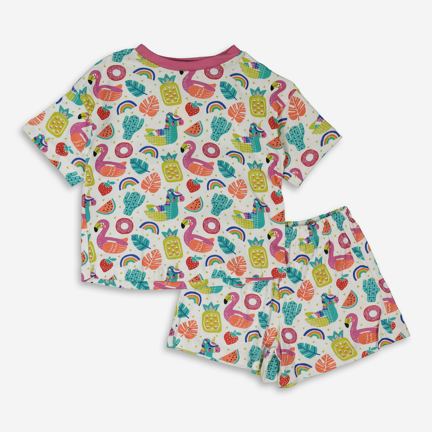 Three Pack Multicoloured Pool Party Pyjamas - TK Maxx UK