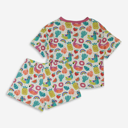 Three Pack Multicoloured Pool Party Pyjamas - TK Maxx UK