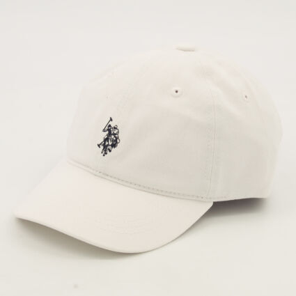 White Baseball Cap - Image 1 - please select to enlarge image