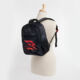 Black Graphic Mini Backpack  - Image 2 - please select to enlarge image