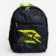 Black Graphic Mini Backpack  - Image 1 - please select to enlarge image
