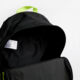 Black Branded Backpack  - Image 3 - please select to enlarge image