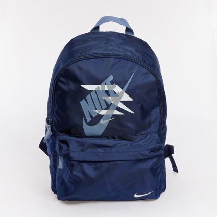 Navy Logo Backpack - Image 1 - please select to enlarge image