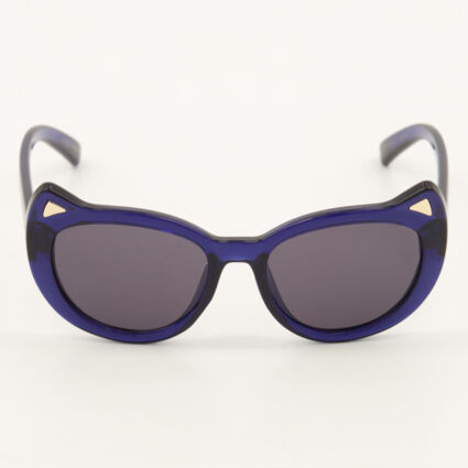 Navy Kitten Sunglasses - Image 1 - please select to enlarge image