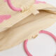 Beige & Pink Grab Bag  - Image 3 - please select to enlarge image