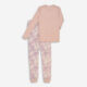 Two Piece Pink & Lilac Pyjamas Set - Image 2 - please select to enlarge image