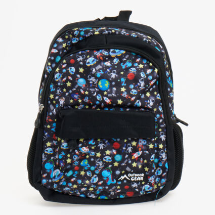 Black Space Backpack - Image 1 - please select to enlarge image