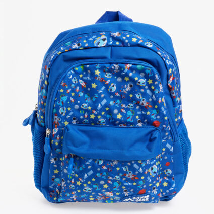 Blue Space Backpack  - Image 1 - please select to enlarge image