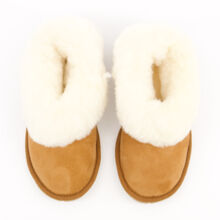 Brown Sheepskin Slippers