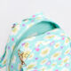 Mint Heart Motif Backpack - Image 3 - please select to enlarge image