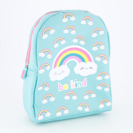 Blue Be Kind Backpack Lunch Bag  - Image 1 - please select to enlarge image