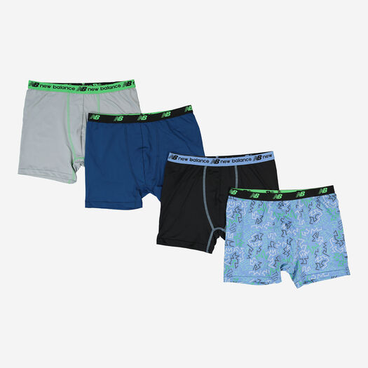 Four Pack Multicoloured Sports Boxers - Image 1 - please select to enlarge image