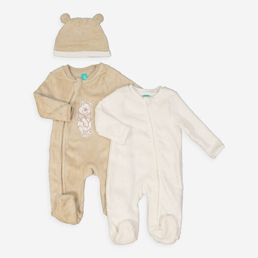 Three Pack Multicoloured Pooh Set - Image 1 - please select to enlarge image