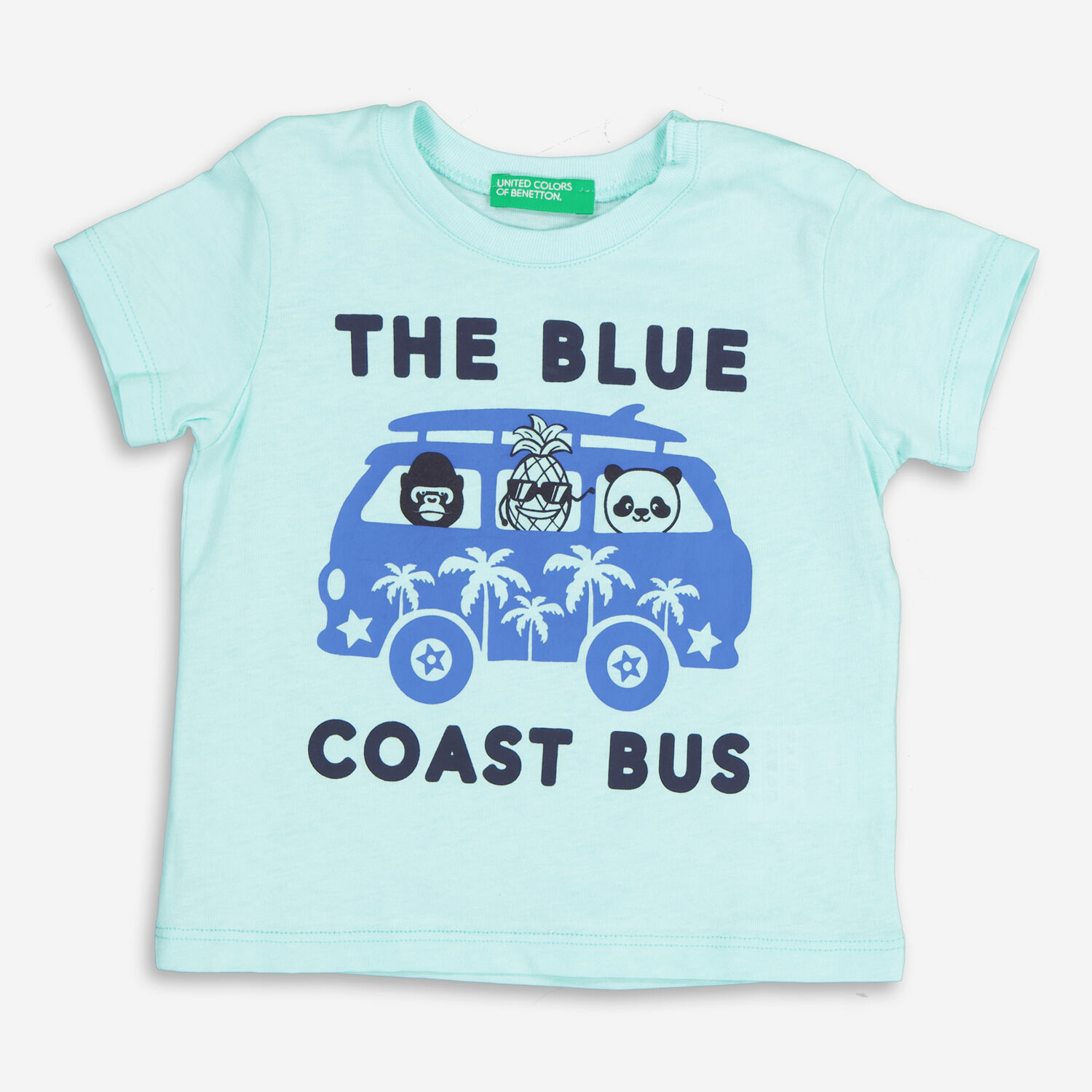 Blaues bedrucktes T-Shirt - TK Maxx at | T-Shirts