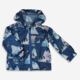 Blue Arctic Pattern Waterproof Jacket - Image 1 - please select to enlarge image