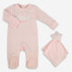 Pink All In One & Blanket Set  - Image 1 - please select to enlarge image