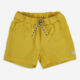 Yellow Branded Shorts - Image 1 - please select to enlarge image