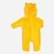 Yellow Fleece Onesie - Image 2 - please select to enlarge image