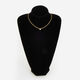18ct Gold Plated Sterling Silver Pebel Necklace - Image 2 - please select to enlarge image