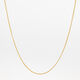 18ct Gold Plated Sterling Silver Necklace  - Image 1 - please select to enlarge image