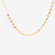 9ct Gold Oval Mirror Necklace  - Image 1 - please select to enlarge image