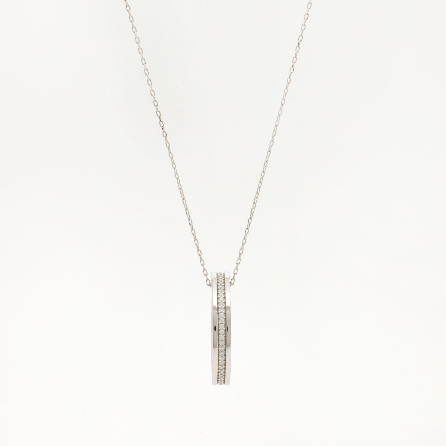 Sterling Silver & 9ct Gold Infinity Love Heart Pendant Necklace - Adjustable Chain
