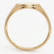 Gold Tone Signet Ring - Image 2 - please select to enlarge image