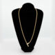 Gold Tone Snake Chain Necklace - Image 2 - please select to enlarge image