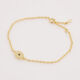 14ct Gold Plated Star Motif Bracelet bracelet - Image 1 - please select to enlarge image
