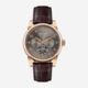 Brown Leather The Swing Chronograph Watch  - Image 1 - please select to enlarge image