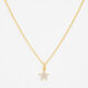 Gold Tone Sterling Silver Pendant Necklace - Image 1 - please select to enlarge image