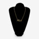 Gold Tone Signature Necklace - Image 2 - please select to enlarge image