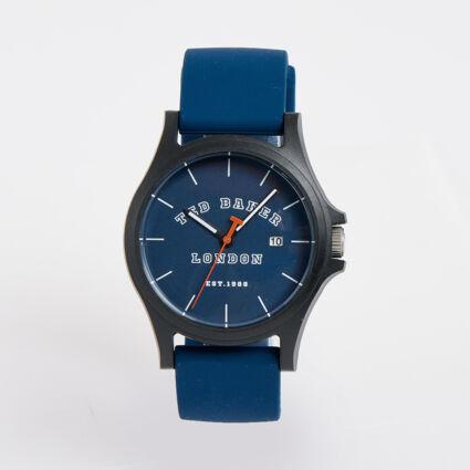 Navy Irby Analogue Watch - Image 1 - please select to enlarge image