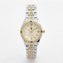 Silver & Gold Tone Analogue Watch