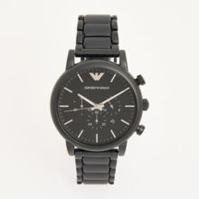 Black Luigi Analogue Watch