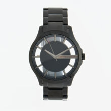 Black Hampton Analogue Watch