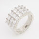 Silver Tone Embellished Ring  - Image 1 - please select to enlarge image