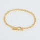 9ct Gold Chain Bracelet     - Image 1 - please select to enlarge image