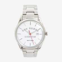 Silver Tone Analogue Watch