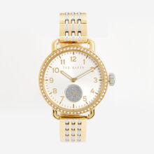 Gold Tone Analogue Watch