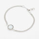 Sterling Silver Circle Pendant Bracelet   - Image 2 - please select to enlarge image