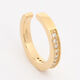 14ct Gold Embellished Single Huggie Earring - Image 1 - please select to enlarge image