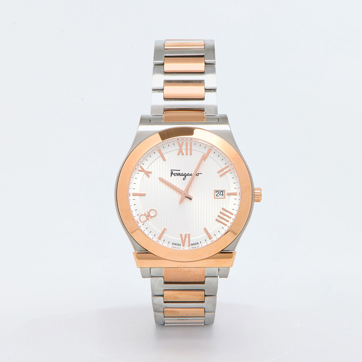 Stainless Steel Twotone Gancini Analogue Watch TK Maxx UK