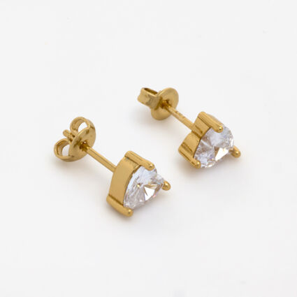 Gold Tone Embellished Stud Earrings - TK Maxx UK