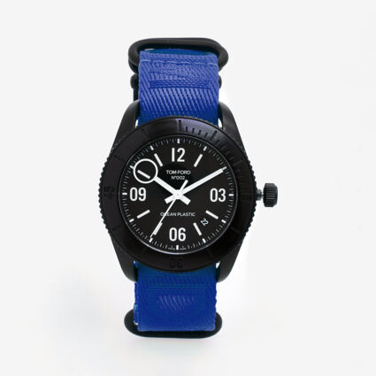 Blue Analogue Watch - Image 1 - please select to enlarge image