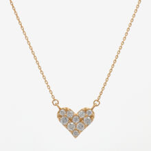 9ct Yellow Gold Heart Rope Bracelet - TK Maxx UK