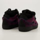 Purple Leather Chunky Trainers - Image 2 - please select to enlarge image
