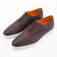 Dark Brown Leather Oxford shoes - Image 3 - please select to enlarge image