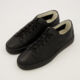 Black Leather Trainers - Image 3 - please select to enlarge image