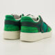 Green Basket Low Fabric Trainers - Image 2 - please select to enlarge image